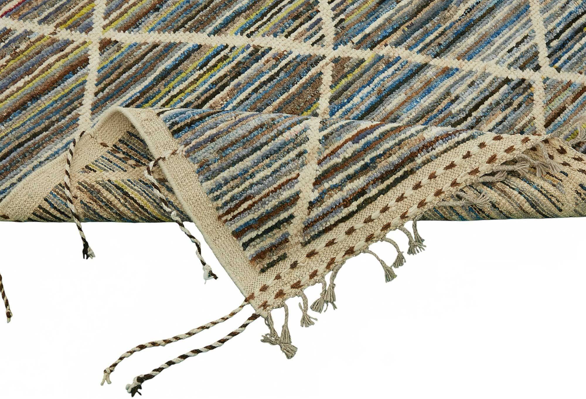 Handmade Turkish One of a Kind 199 cm x 300 cm Multicolor Wool Carpet