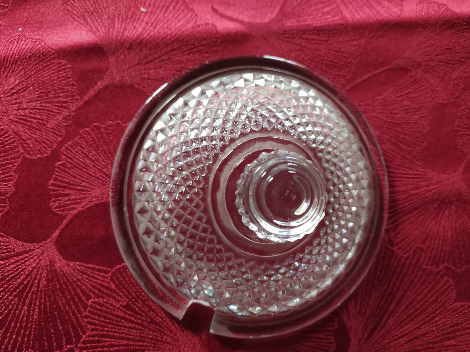 Baccarat crystal sugar bowl