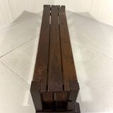Large brutalist oak bench wall table 1900’s