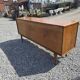 Vintage 4-door oak sideboard from the 60s