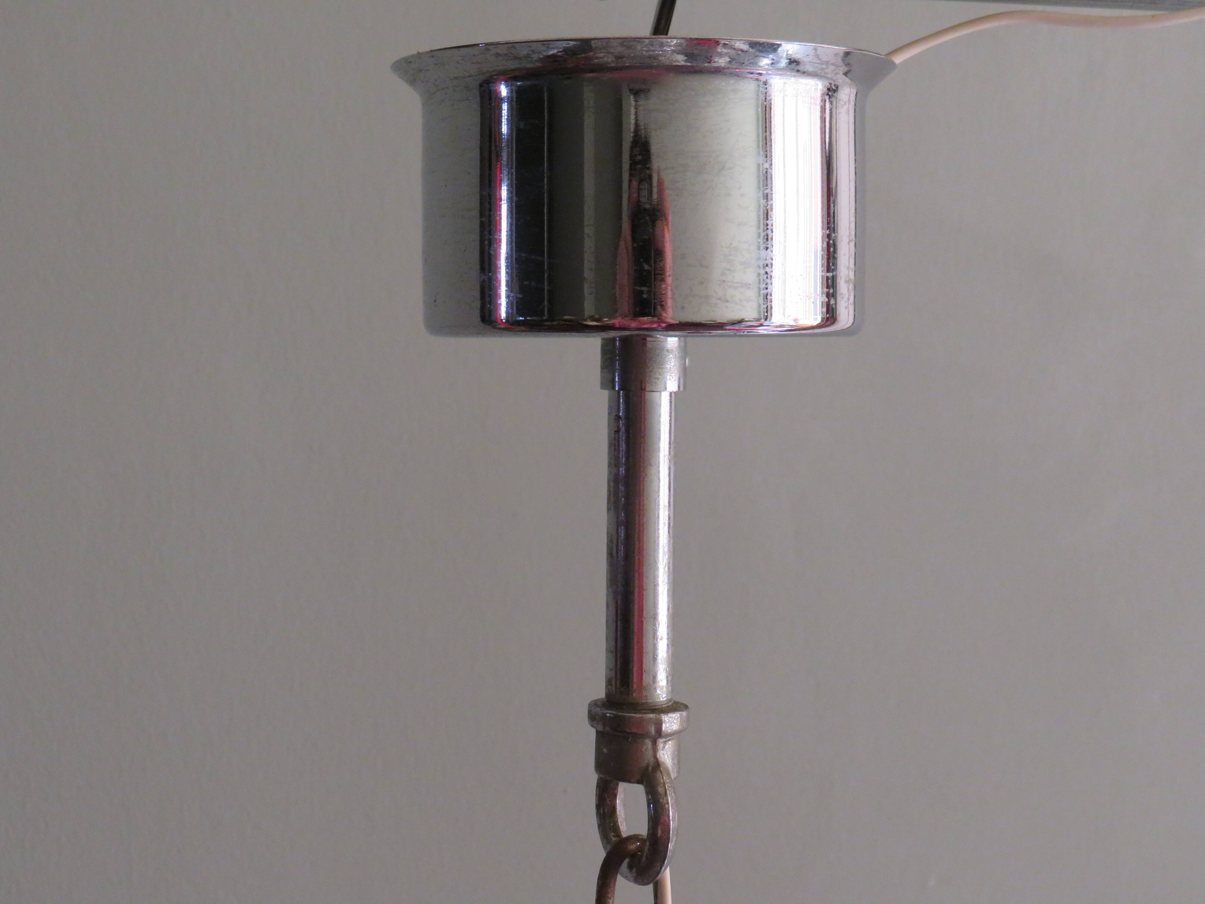 Spherical suspension in cut glass, Belgium 1960-1970