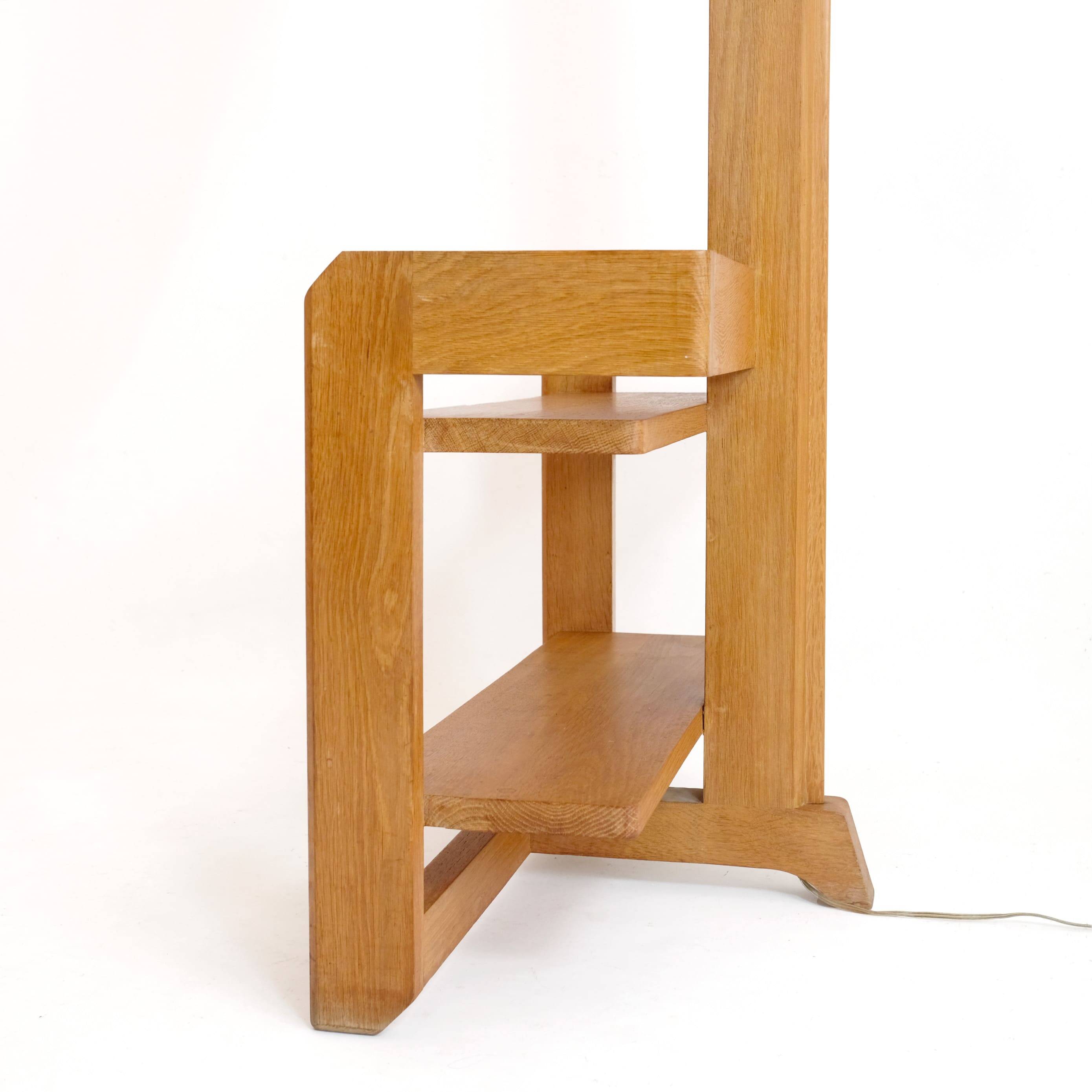 Guillerme and Chambron for Your Home, a floor lamp forming a shelf, 196