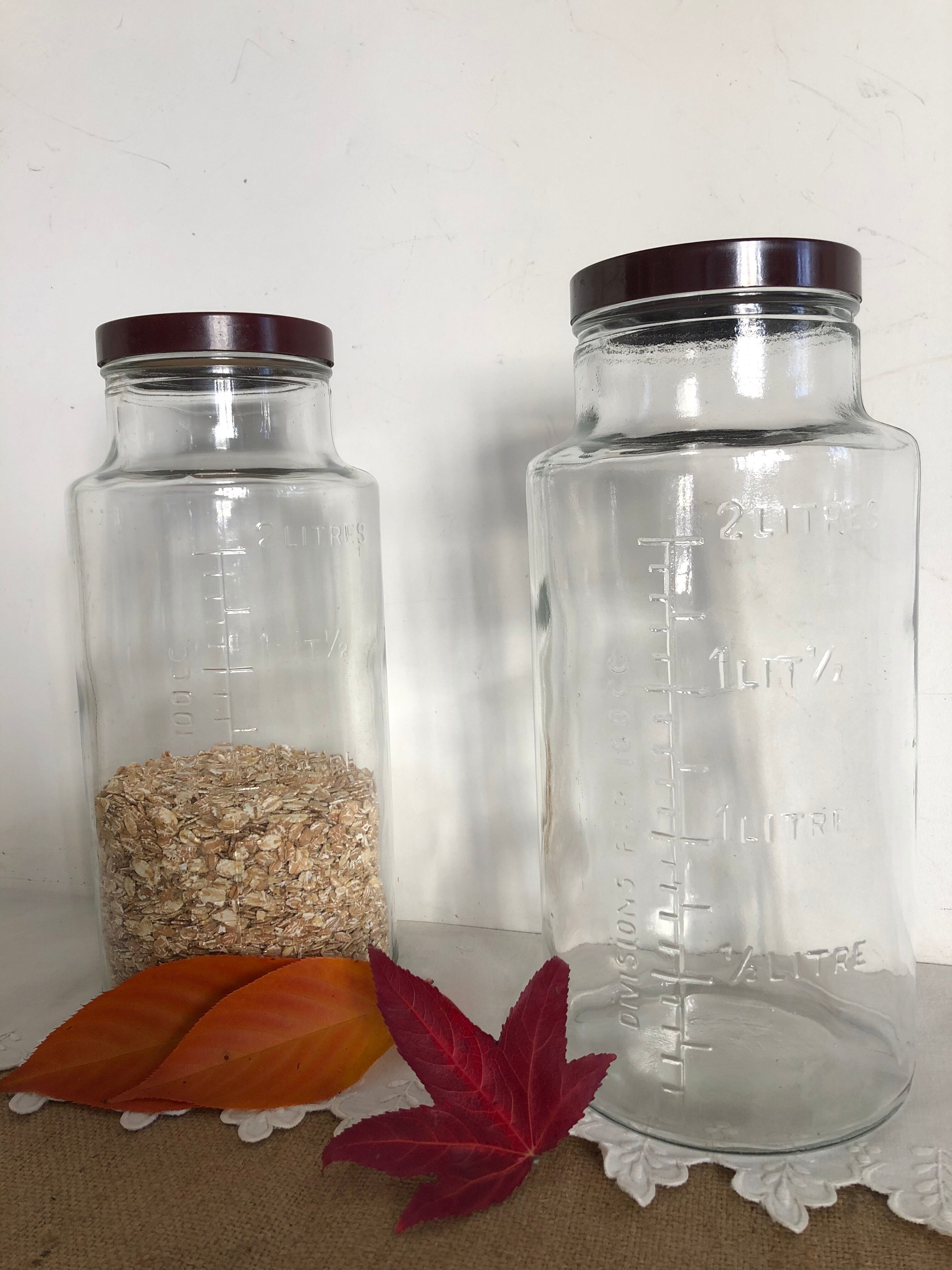 Bocal avec bouchon bakélite - 2 litres