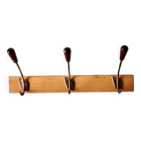 Vintage wall coat rack - 3 hooks