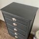 Vintage workshop maid restyled matte black