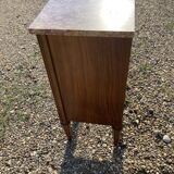 Bedside Art deco in walnut
