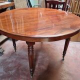 Mahogany round table