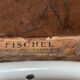 Set of 3 FISCHEL stamped bentwood bistro chairs from 1920-40.
