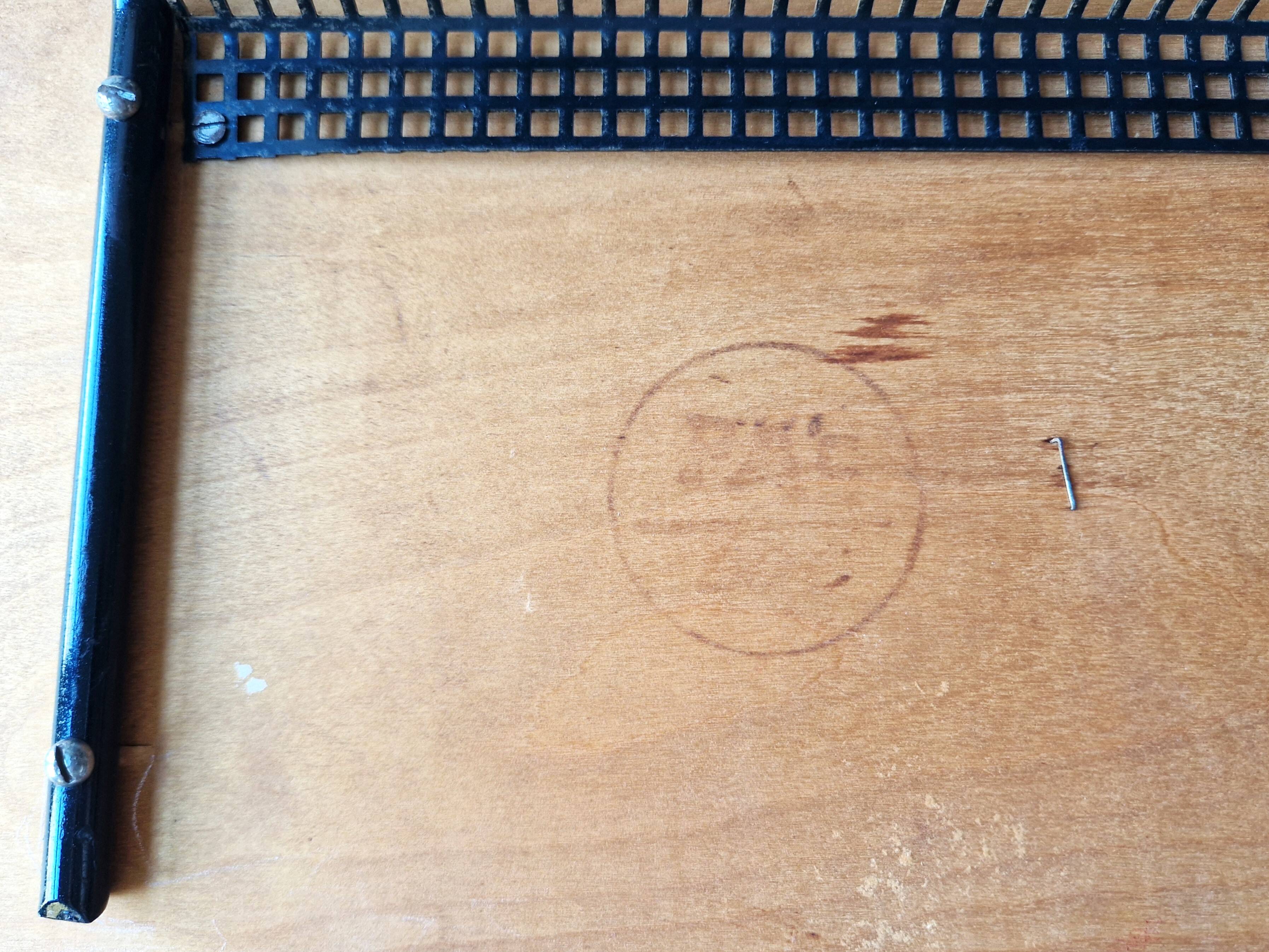 TM05 sidetable/magazine rack by Cees Braakman for Pastoe, The Netherlands 1950's