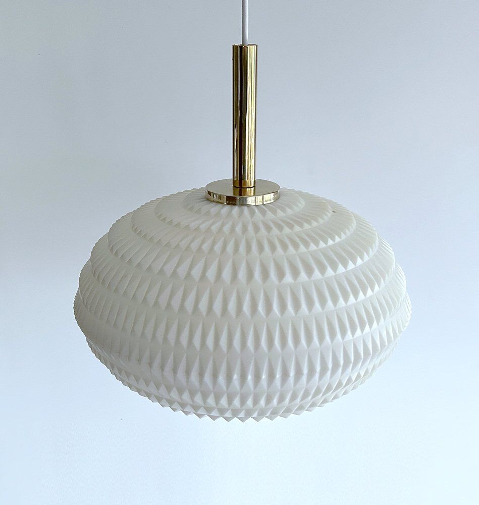 Vintage scandinavian pendant light , 1960s