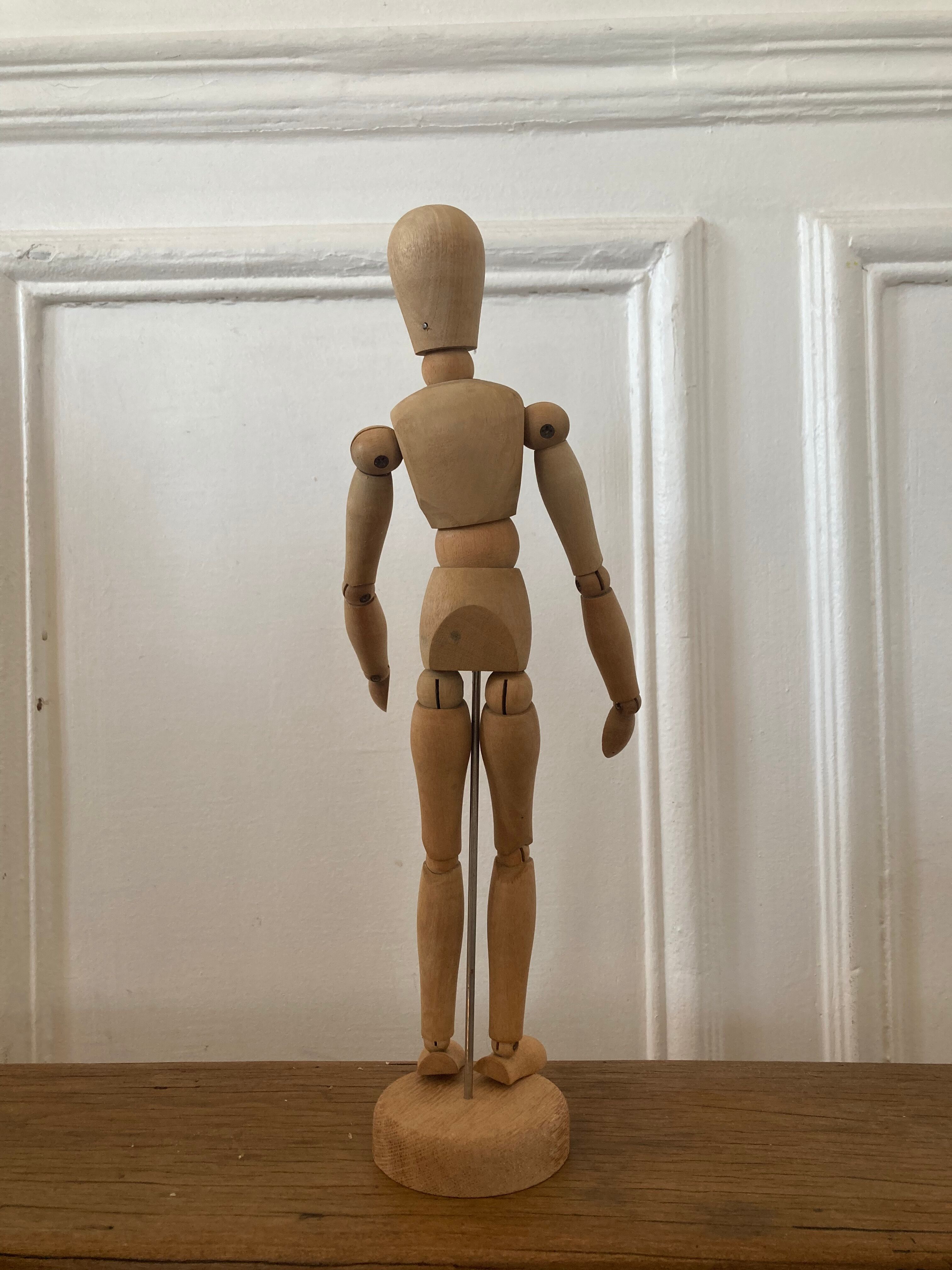 Wooden mannequin