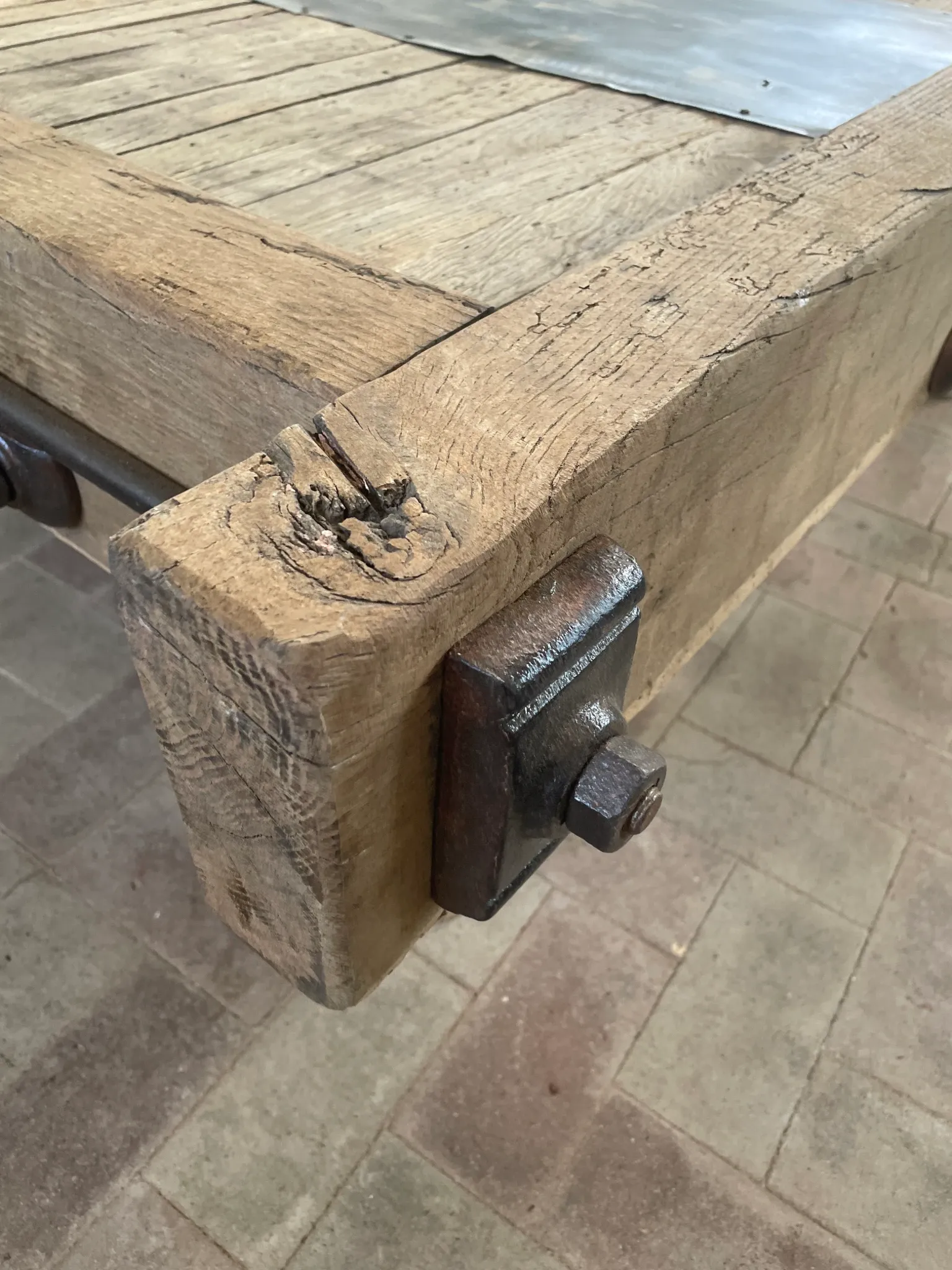 Table basse campagne atypique