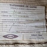 René Fumeron - Wool tapestry "Etna" - Robert Four editions in Aubusson