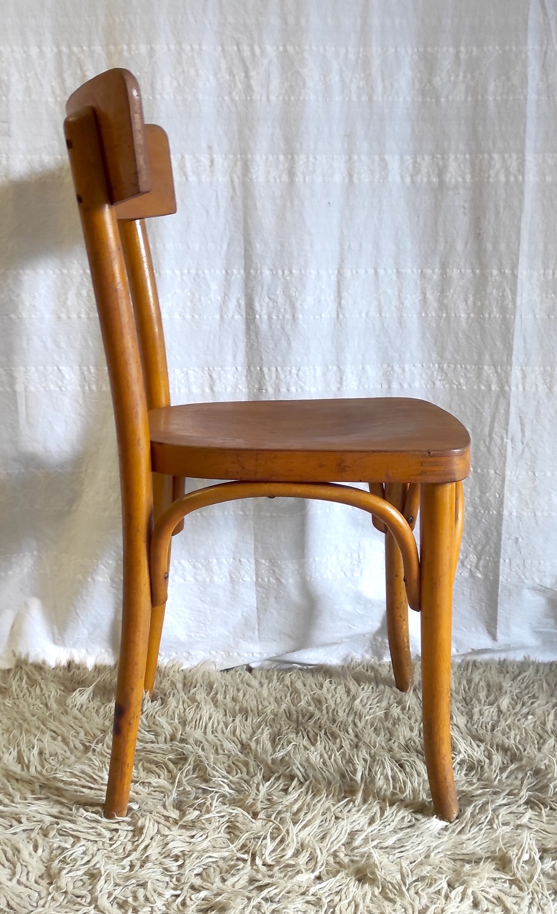 Bistro chair "Thonet" made in Czechoslovakia – 50s/60s