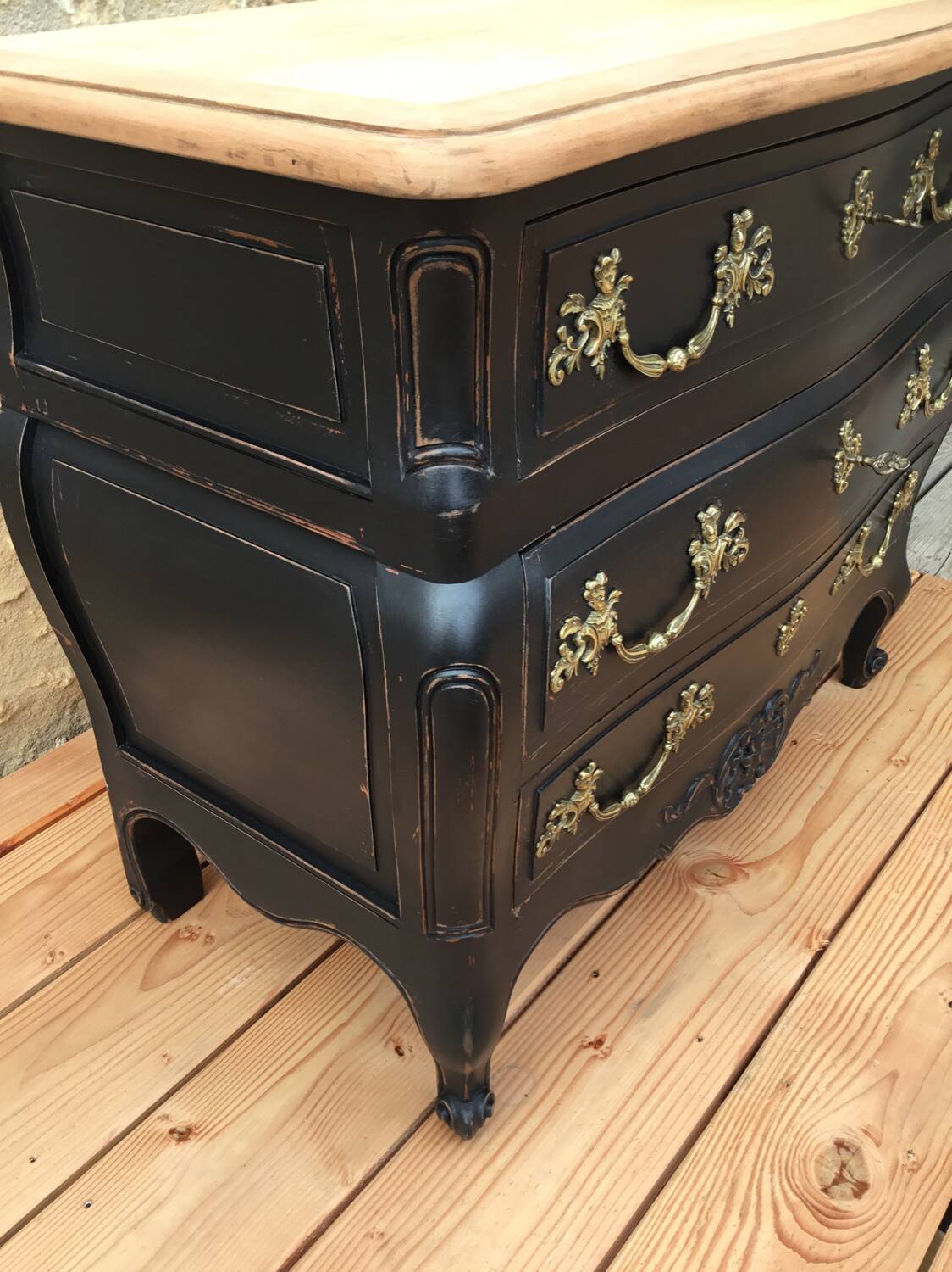 Louis XV style chest of drawers from the South West