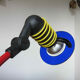 Lamp " spiral " primary colors 80s era Memphis
