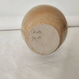 Ceramic soliflore vase signed Ligia