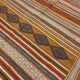 Tapis kilim berbère traditionnel multicolore 100x200cm