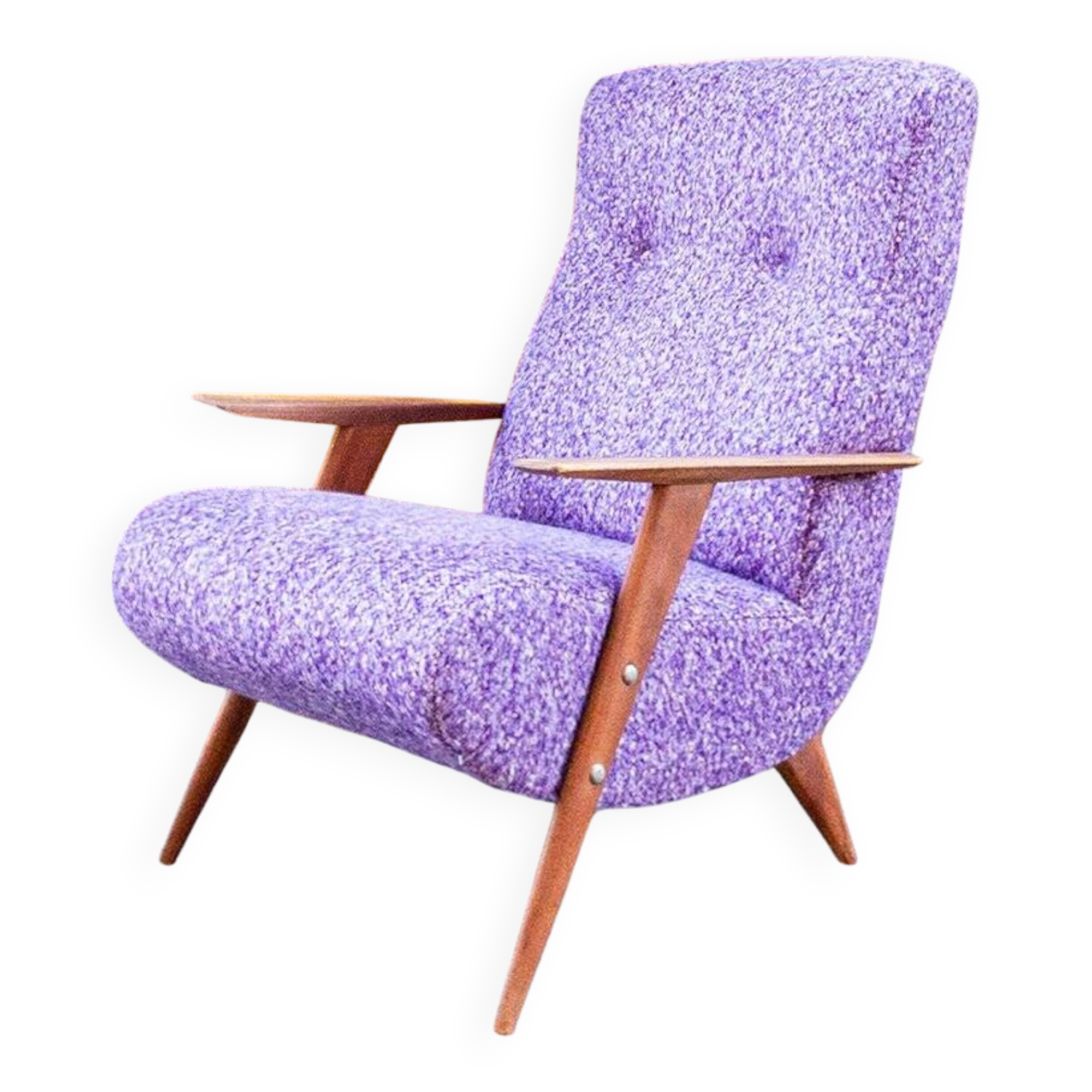 Fauteuil vintage de Guglielmo Veronesi, Italie, années 50