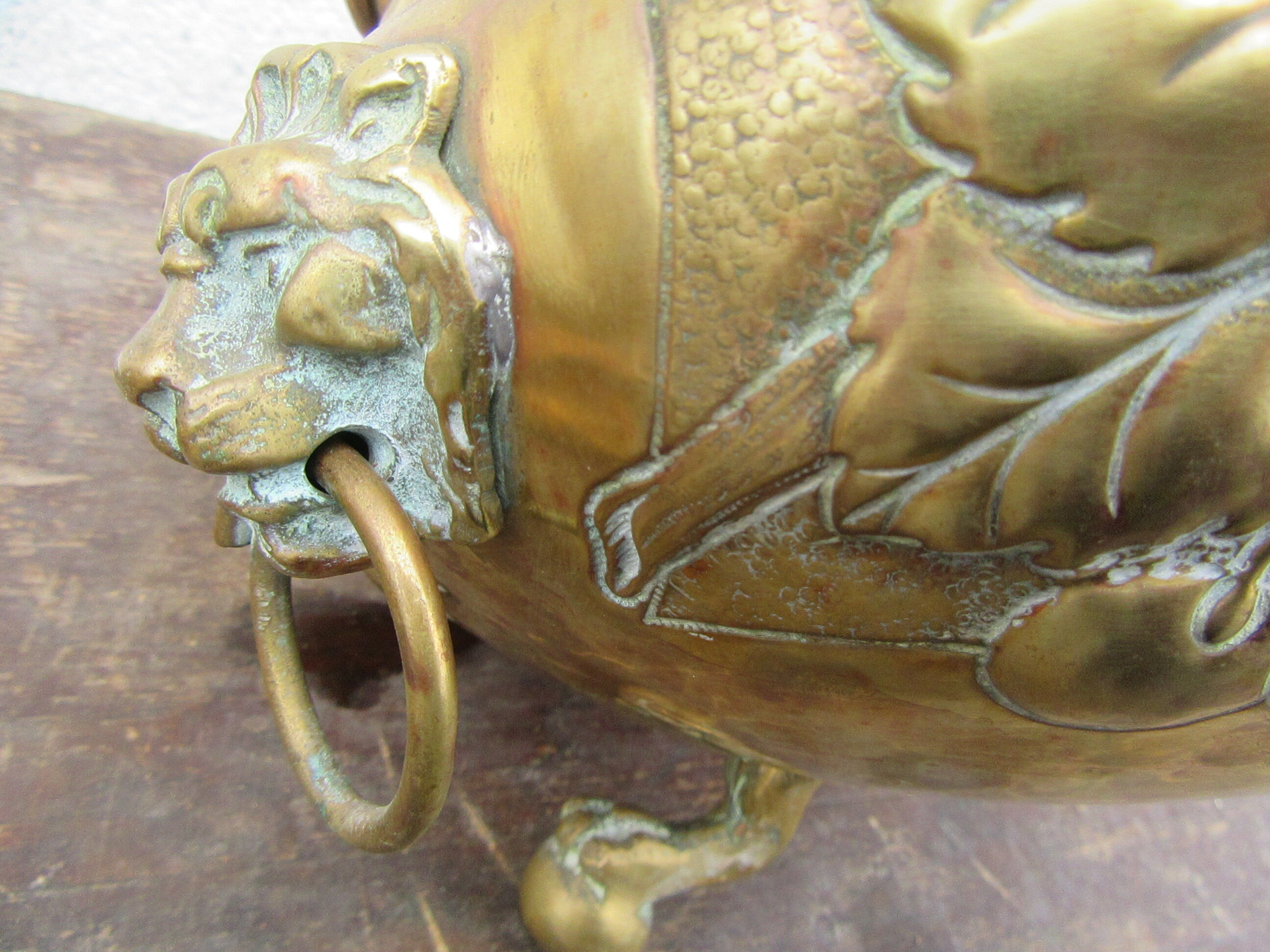 Jardinière laiton