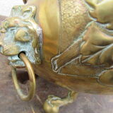 Brass planter