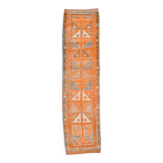 Tapis, 3x12, Orange, turc, Vintage, 95x370Cm, SK 22033