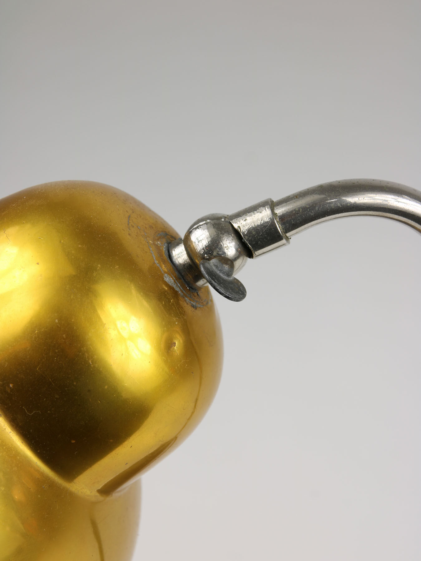 Mid-Century Gold Table Lamp, 1960s