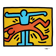 Keith Haring Limited Edition Lithograph, Numbered in Pencil, 1990s