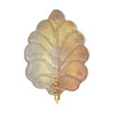 Glass wall lamp by Raf Sweden, 1970s