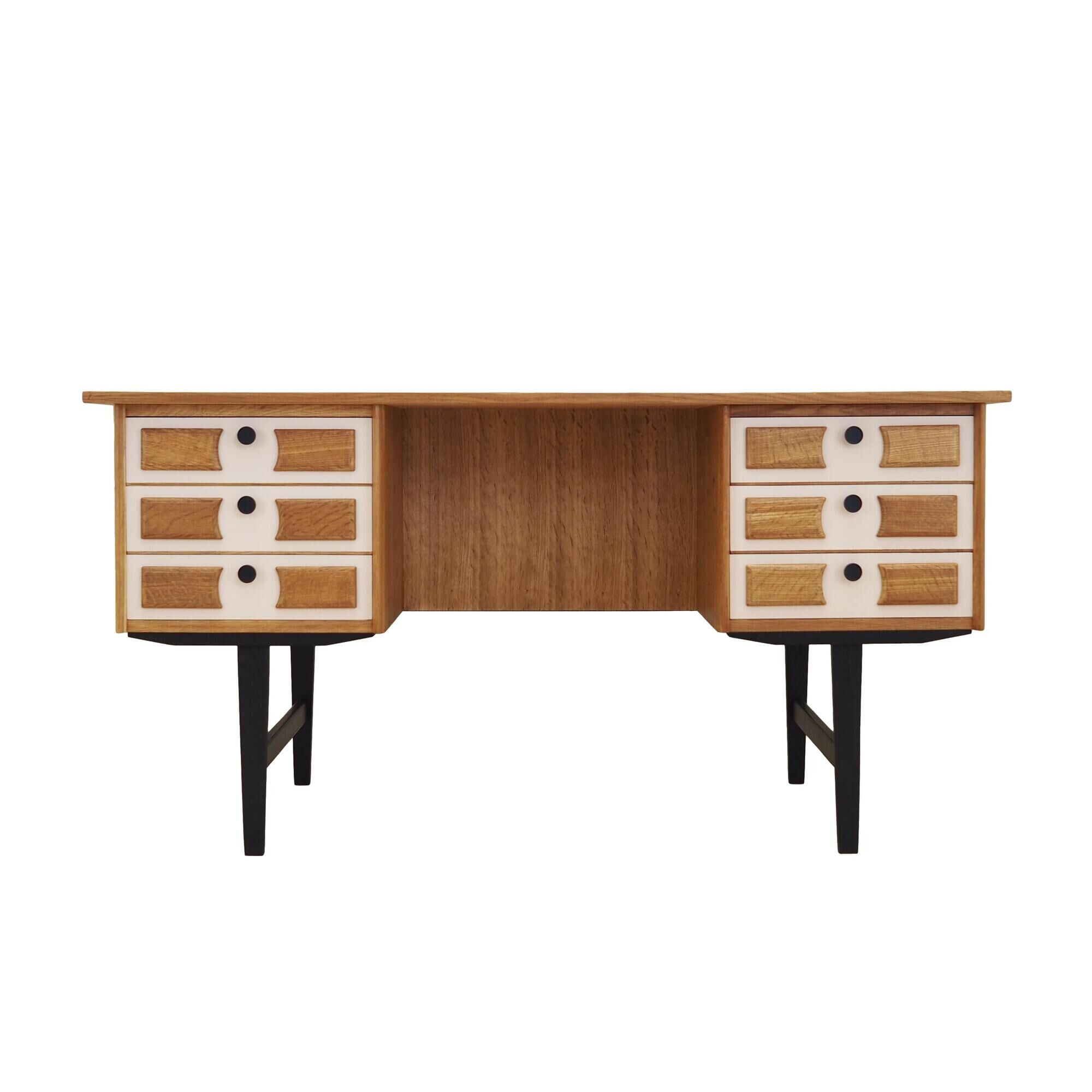 Oak desk, Danish design, 1960s, Denmark