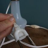 Opaline glass floor lamp