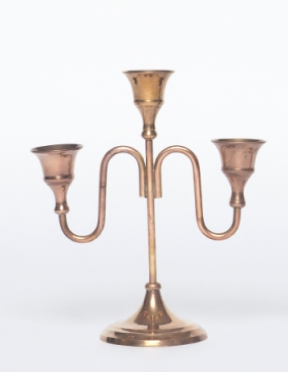 Two candlesticks to three branches