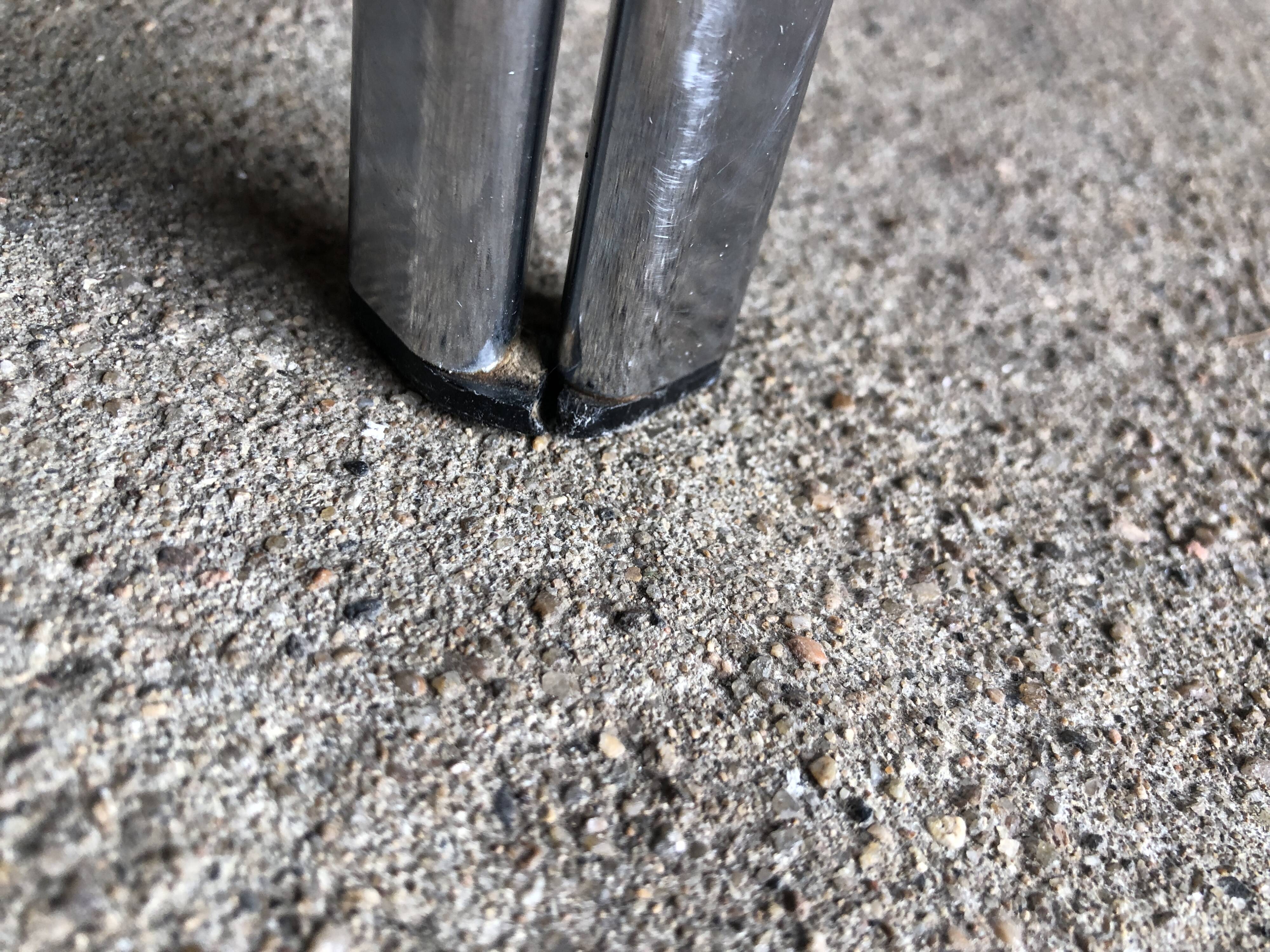 Coffee table with chrome legs and glass top, 1970