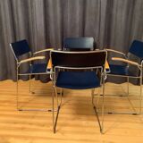 Set of four Sultana chairs, Arrben, Italy, 1970s/1980s