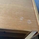 60s hi-fi system / record player and records cabinet
