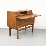 Bureau Secrétaire en Teck par Arne Wahl Iversen pour Vinde Møbelfabrik, 1960s
