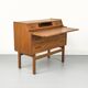 Bureau Secrétaire en Teck par Arne Wahl Iversen pour Vinde Møbelfabrik, années 1960.