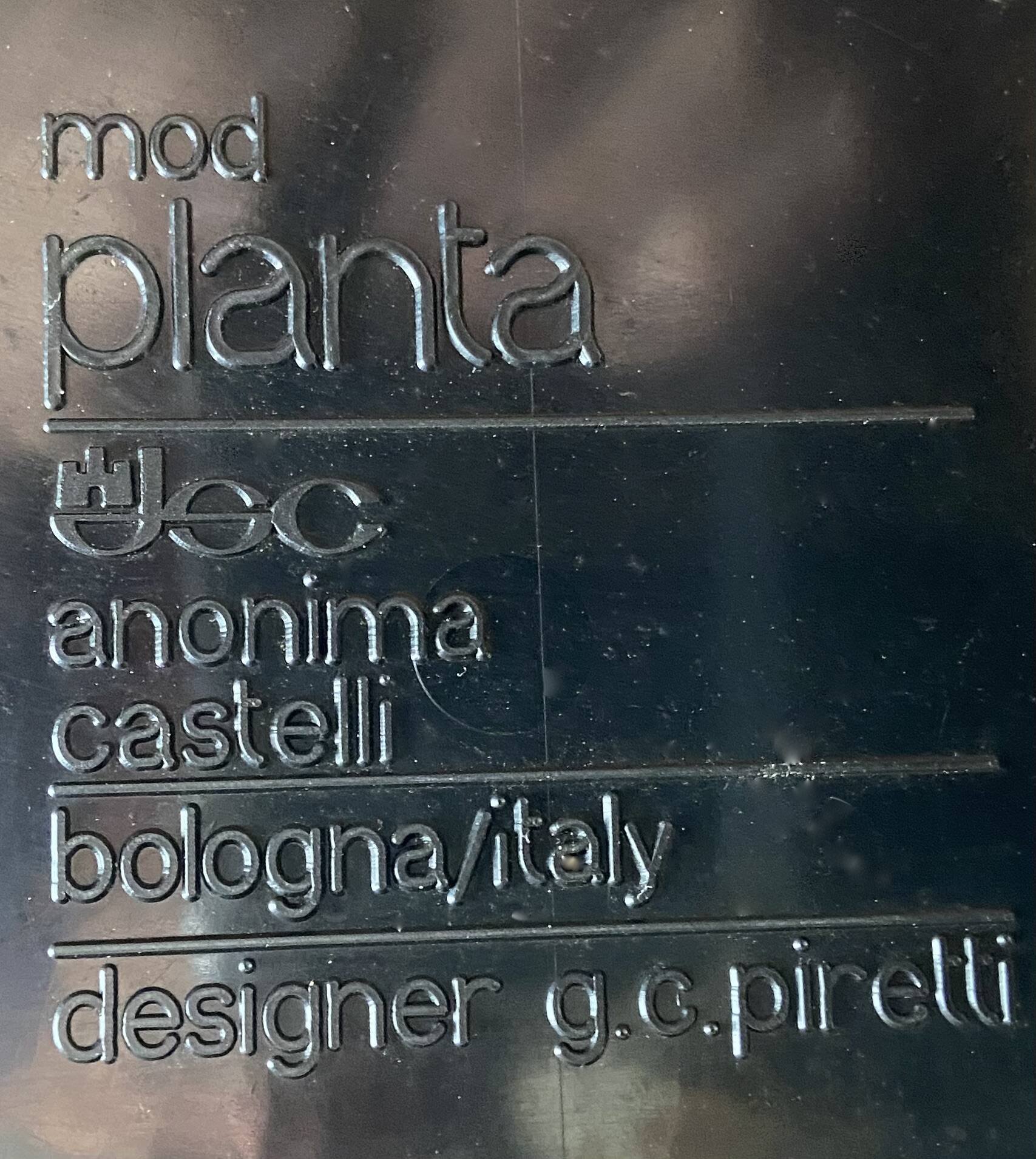 Coat rack and umbrella.