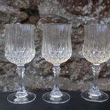 4 flûtes en cristal