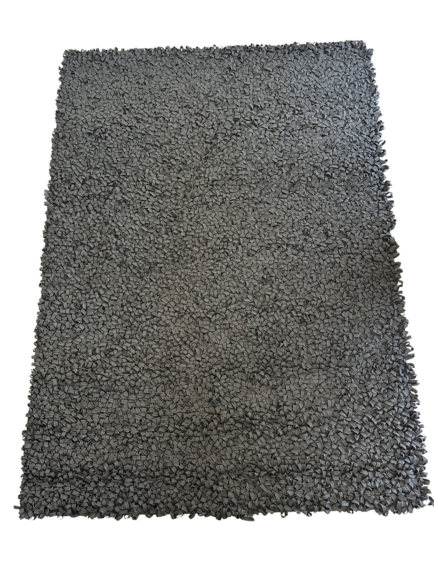 Zipper Black design rug – 170 × 240 cm – unique model – new