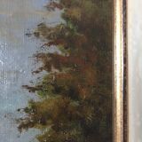 Oil on canvas signed - Moulin de Lancieux (Dinard)