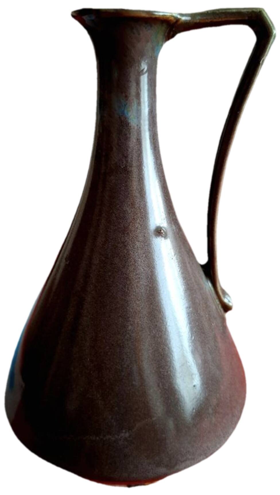 Stylised amphora vase in glazed ceramic Fournier-Demars Saint Amand