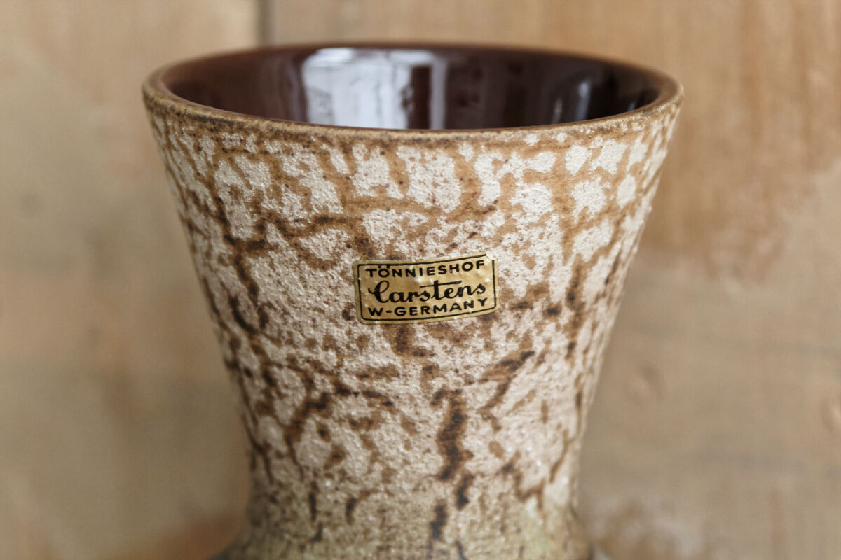German ceramic vase, Carstens Tonnishof