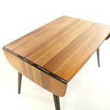 Mid century Ercol beech & elm drop leaf dining table