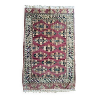 Handmade Turkmen Bukhara carpet 172x110cm