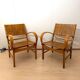 Fauteuils Gelenka en bois de hêtre massif, Allemagne, 1950, ensemble de 2