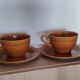 Large cups and saucers
