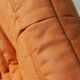 Togo orange microfibre armchair model designed by Michel Ducaroy 1973