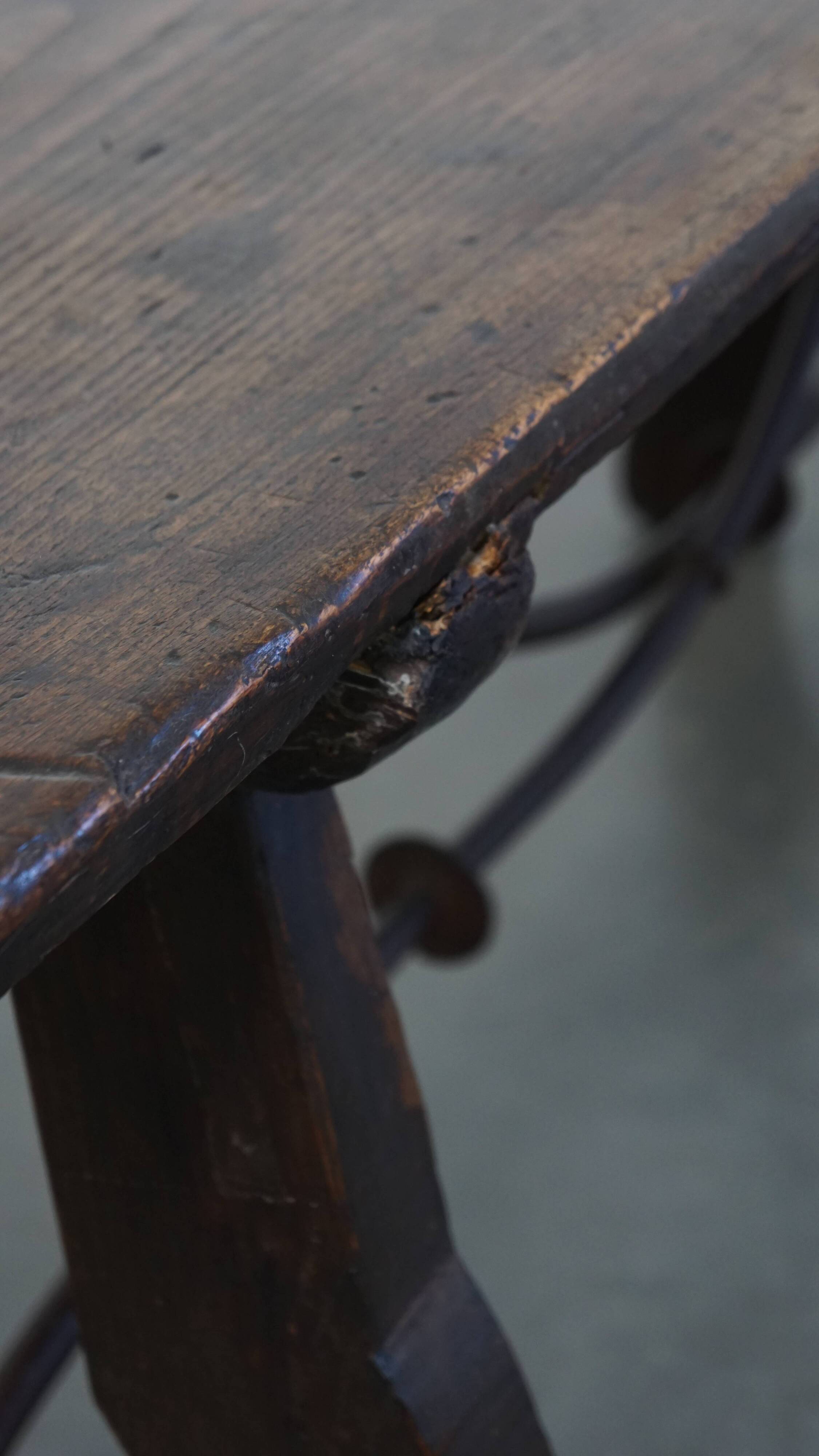 18th-Century Antique Spanish Side Table