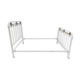Old wrought iron bed